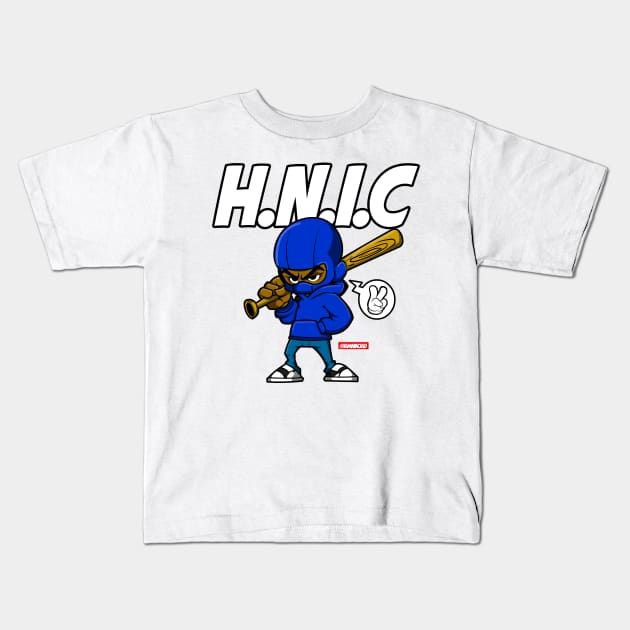 H.N.I.C. 2 Kids T-Shirt by IamNinjaD